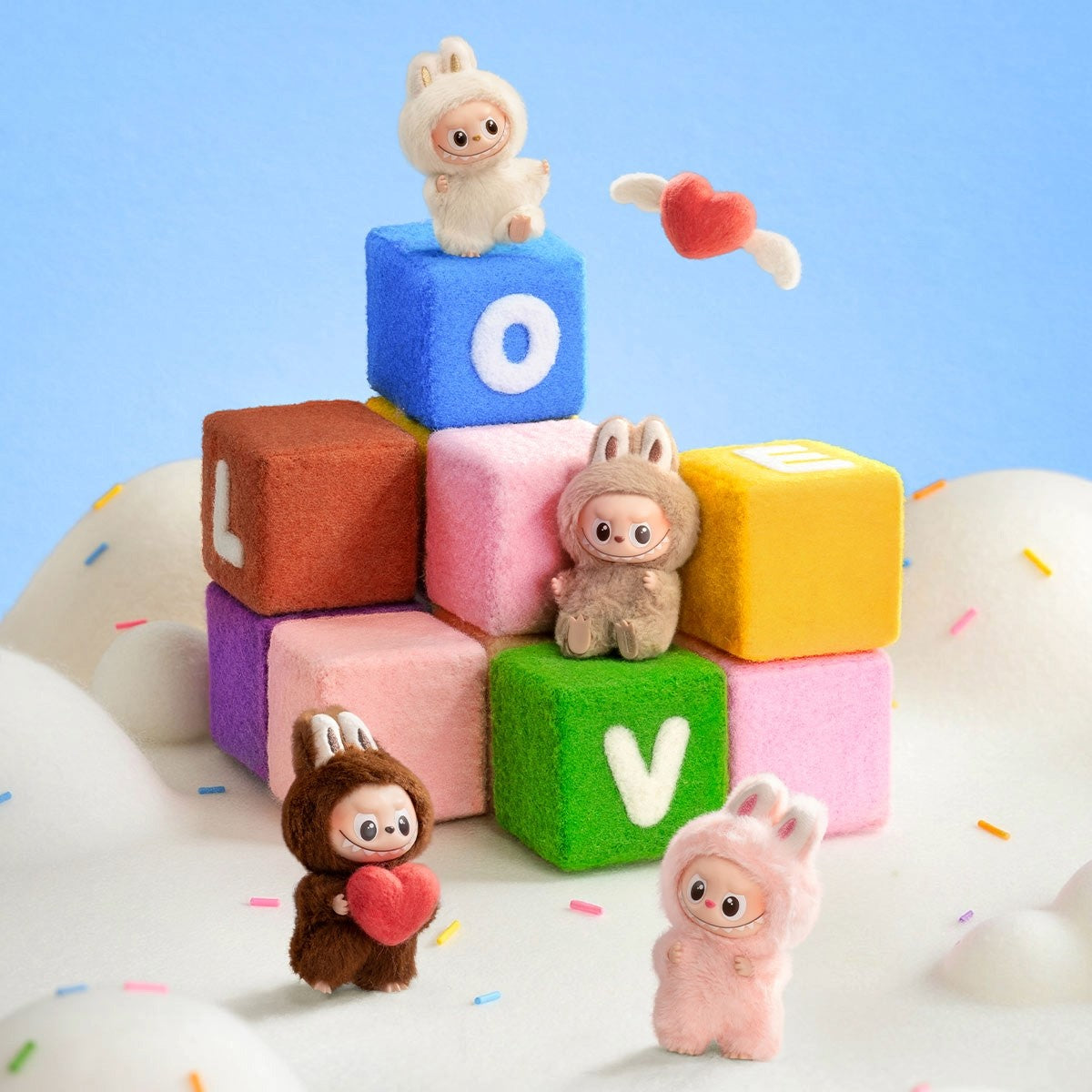 Labubu THE MONSTER PIN FOR LOVE - K