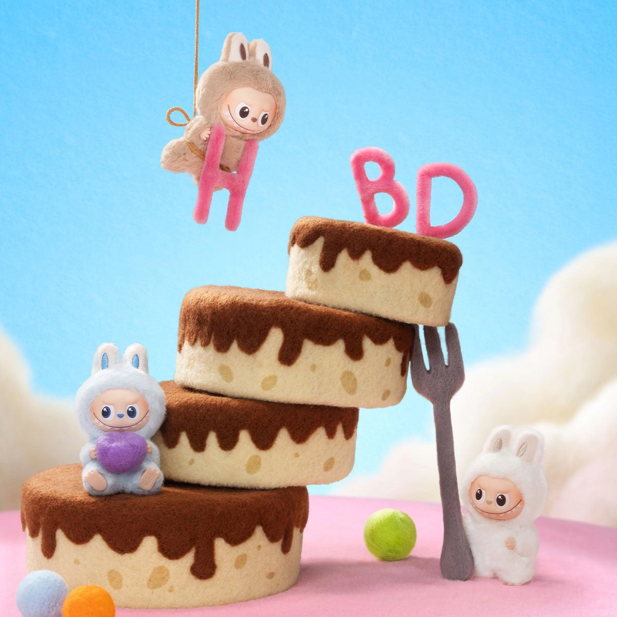 Labubu THE MONSTER PIN FOR LOVE - L